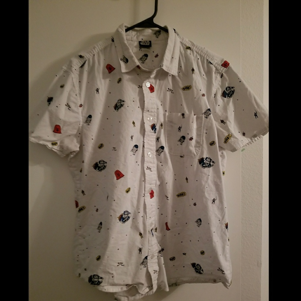 Star Wars Button Down